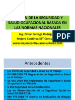 Gestion de La Seguridad y Salud Ocupacional en Las Normas Nacionales - JINZHAO MINING