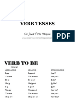 Verb Tenses Verb Tenses: Fco Fco. Javier Pérez Vázquez - Javier Pérez Vázquez