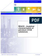 Concawe REACH - Analytical Characterisation of Petroleum UVCB Substances