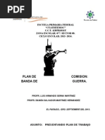 Plan de Banda de Guerra