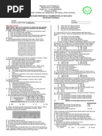 2nd Periodical Test III-Bright 2013-2014