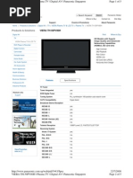 Panasonic TH-50PV80H Plasma TV