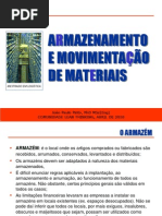 Armazenamento e Movimentação de Materiais