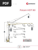 Potain HDT 80