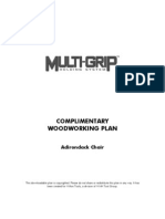 Adirondack Chair Plans 10pages