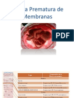 Rotura Prematura de Membranas