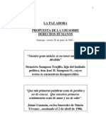 La Paz Ahora Propuesta DDHH Udi 2003