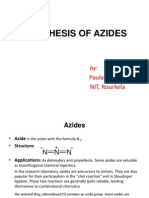 Synthesis of Azides