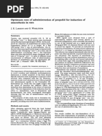 Propofol Anesthesia