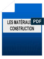 Les Matériaux de Construction (Choix Et Dimensionnement)