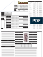 Pathfinder Character Sheet (Good Quality, Landscape)