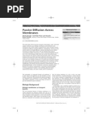 Passive Diffusion Across Membranes: Advanced Article