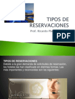 Tipos de Reservaciones