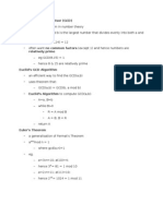 Greatest Common Divisor