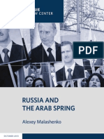 Russia and The Arab Spring