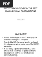 Infosys Technologies - The Best Among Indian Corporations