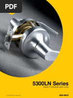 Yale Locks 5300LN Series Electric Lever Cylinder Locks