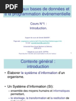 Cours 0 Elements D Algebre Relationnelle