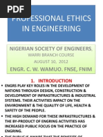 Professional Ethics in Engineering