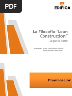 Edifica - La Filosofía Lean Construction 2 PDF