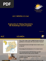 AUC Mining - Exploration & Mining Potential in Kamalenge, Uganda