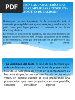 Cuáles Son Las Características Que Se Debe