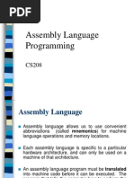 Assembly Language Programming