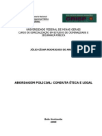 Monografia Sobre Abordagem Policial