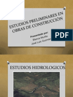 Estudios Preliminares en Obras de Construcción