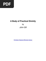 A Body of Practical Divinity Theology John Gill