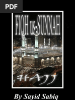 Fiqh Us-Sunnah The Book of Hajj