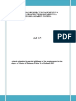 HRM in China PDF