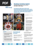 WEG Brushless Excitation System Series Diode Redundancy Usa10023 Brochure English PDF