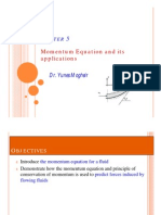 Chapter 5 - Momentum Equation and Its Applications