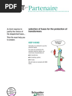 Selection of Fuses For The Protection of Transformers