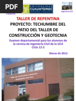 Bases para La Repentina (Ing. Civil Uca) (Ciclo 12-2)