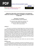 5 Improving The Supply Chain Efficiency of Marigold Through Contract - 5 Improving The Supply Chain Efficiency of Marigold Through Contract