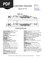 Load King Trailers: Model 253 TT