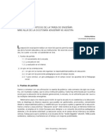 Ponencia - nunezLOS NUEVOS SENTIDOS DE LA TAREA DE ENSEÑAR PDF