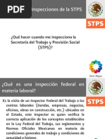 Inspecciones STPS