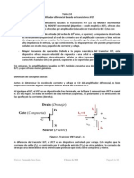 Apuntes Sobre Amplificador Diferencial Basado en Transistores JFET PDF