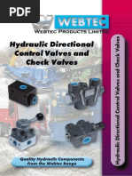 Hydraulic Directional Control and Check Valves