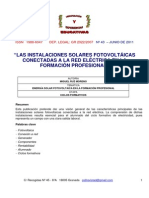 Paneles Fotovoltaicos Conectados A La Red