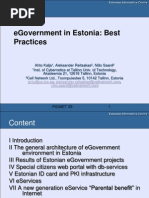 Egovernment in Estonia