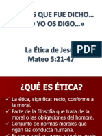 La Ética de Jesús