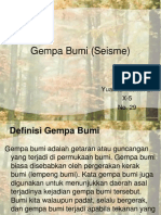 Gempa Bumi (Seisme) Hnbbhhu