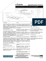 Hoja Técnica Del Colchon Reno Fuerte PDF