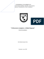 2312 El Derecho de Antejuicio y El Delito Flagrante