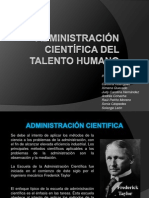 Administración Científica Del Talento Humano