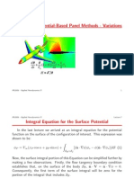 Potential-Based Panel Methods - Variations: AA200b April 12, 2000